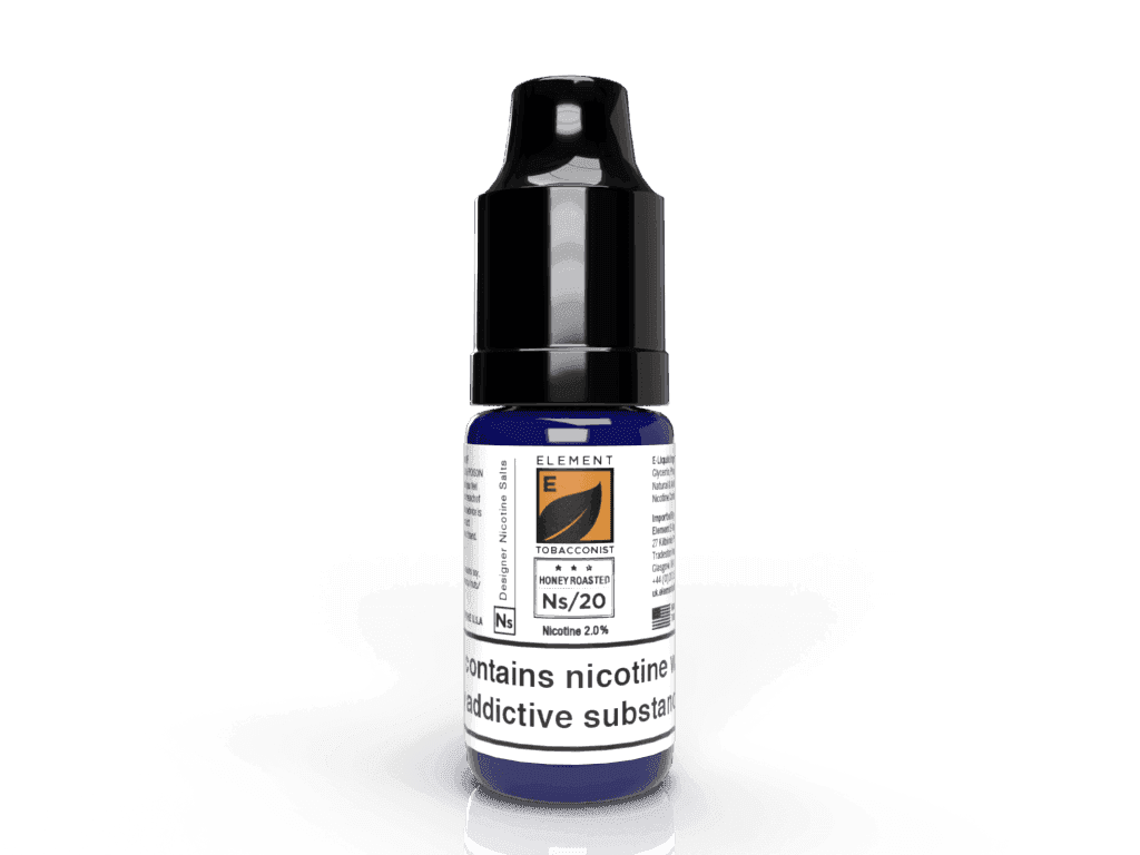 ELEMENT E-LIQUID 10ML NIC SALT - 5MG|10MG|20MG - 3 X £10.00 - Vapeslough