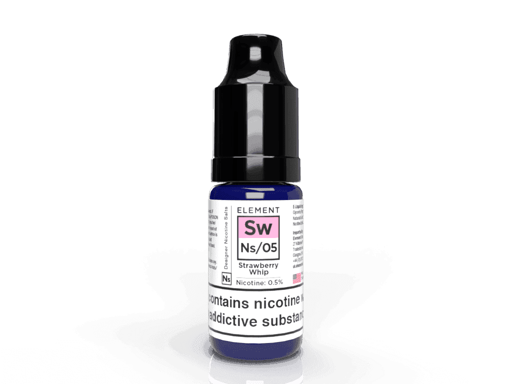 ELEMENT E-LIQUID 10ML NIC SALT - 5MG|10MG|20MG - 3 X £10.00 - Vapeslough