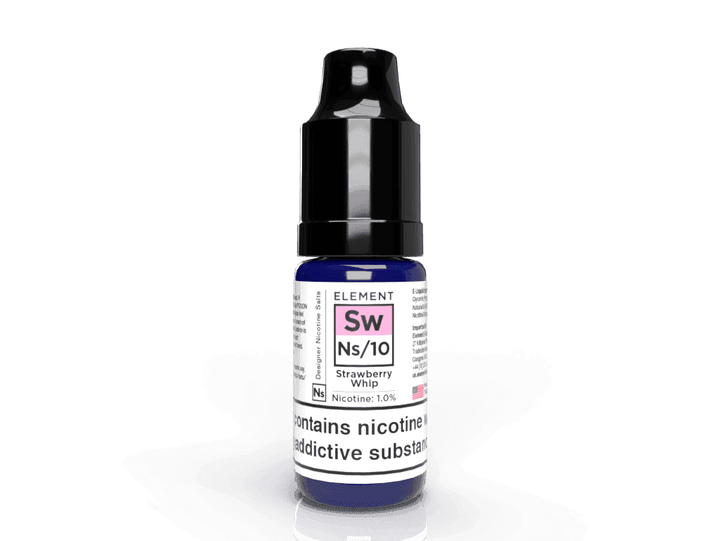 ELEMENT E-LIQUID 10ML NIC SALT - 5MG|10MG|20MG - 3 X £10.00 - Vapeslough