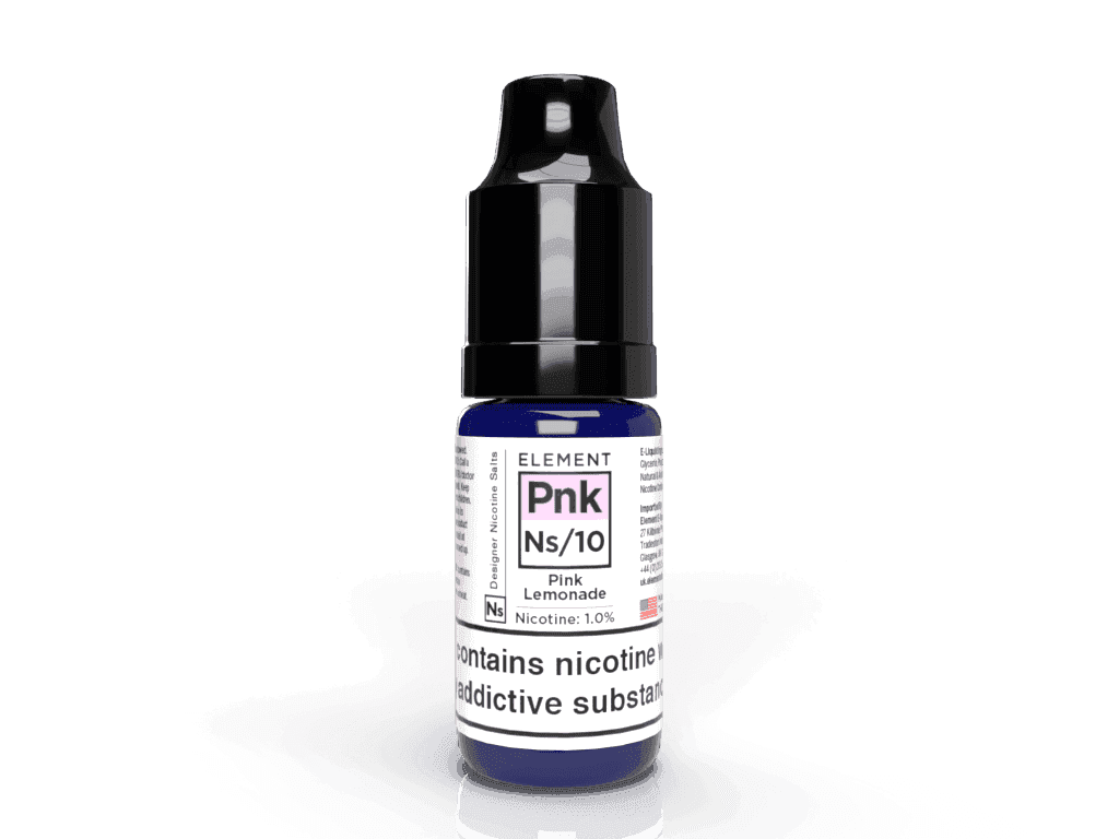 ELEMENT E-LIQUID 10ML NIC SALT - 5MG|10MG|20MG - 3 X £10.00 - Vapeslough