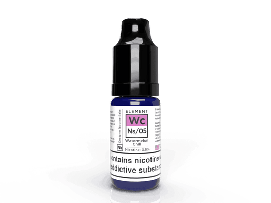 ELEMENT E-LIQUID 10ML NIC SALT - 5MG|10MG|20MG - 3 X £10.00 - Vapeslough