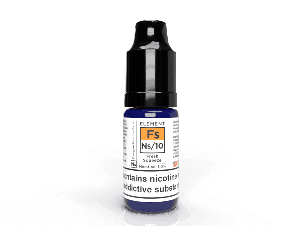 ELEMENT E-LIQUID 10ML NIC SALT - 5MG|10MG|20MG - 3 X £10.00 - Vapeslough