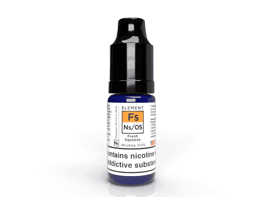 ELEMENT E-LIQUID 10ML NIC SALT - 5MG|10MG|20MG - 3 X £10.00 - Vapeslough