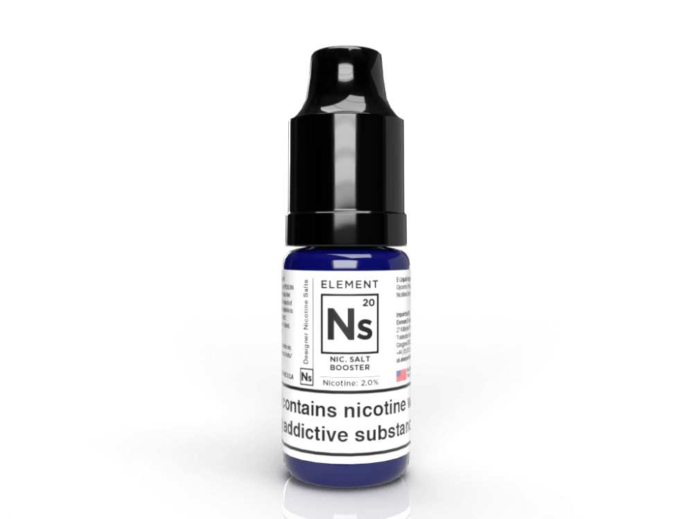 ELEMENT NS20 NIC SALT BOOSTER BY ELEMENT E-LIQUID - Vapeslough