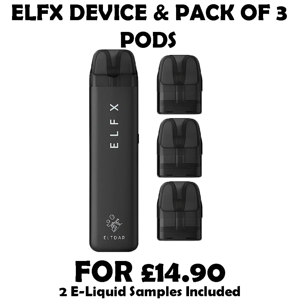 ELF BAR ELFX VAPE KIT BUNDLE - Vapeslough