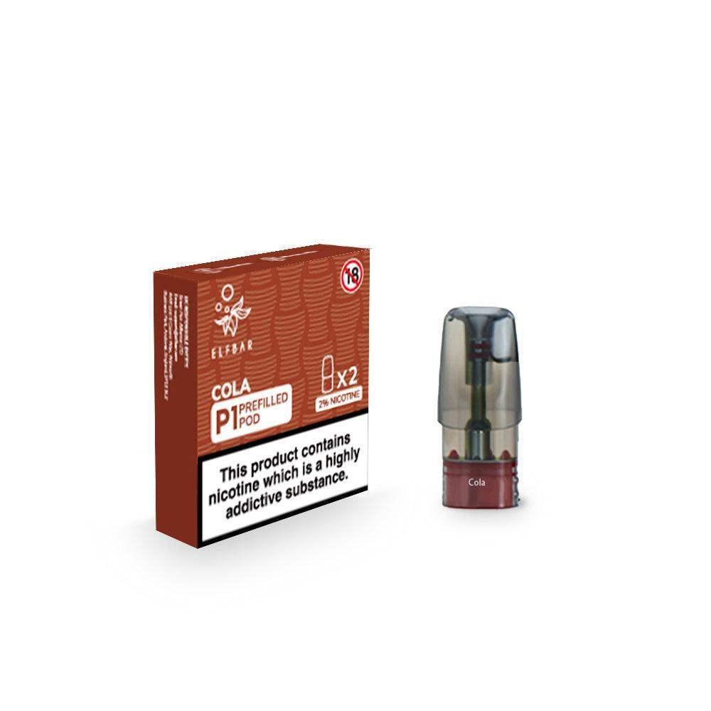 ELF BAR MATE 500 P1 PRE-FILLED 4 PACKS - 8 PODS - £20.00 BY ELF BAR - Vapeslough