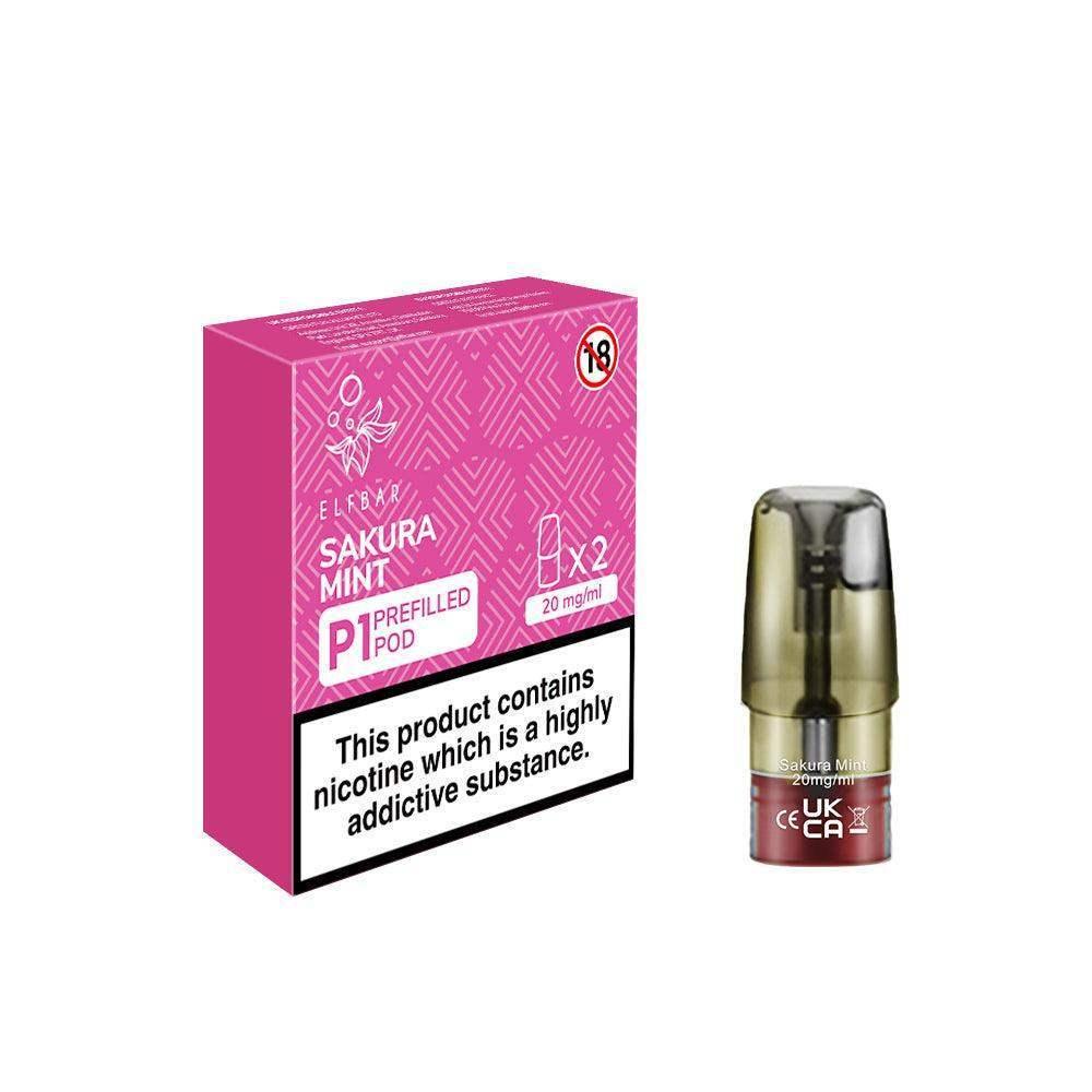 ELF BAR MATE 500 P1 PRE-FILLED 4 PACKS - 8 PODS - £20.00 BY ELF BAR - Vapeslough