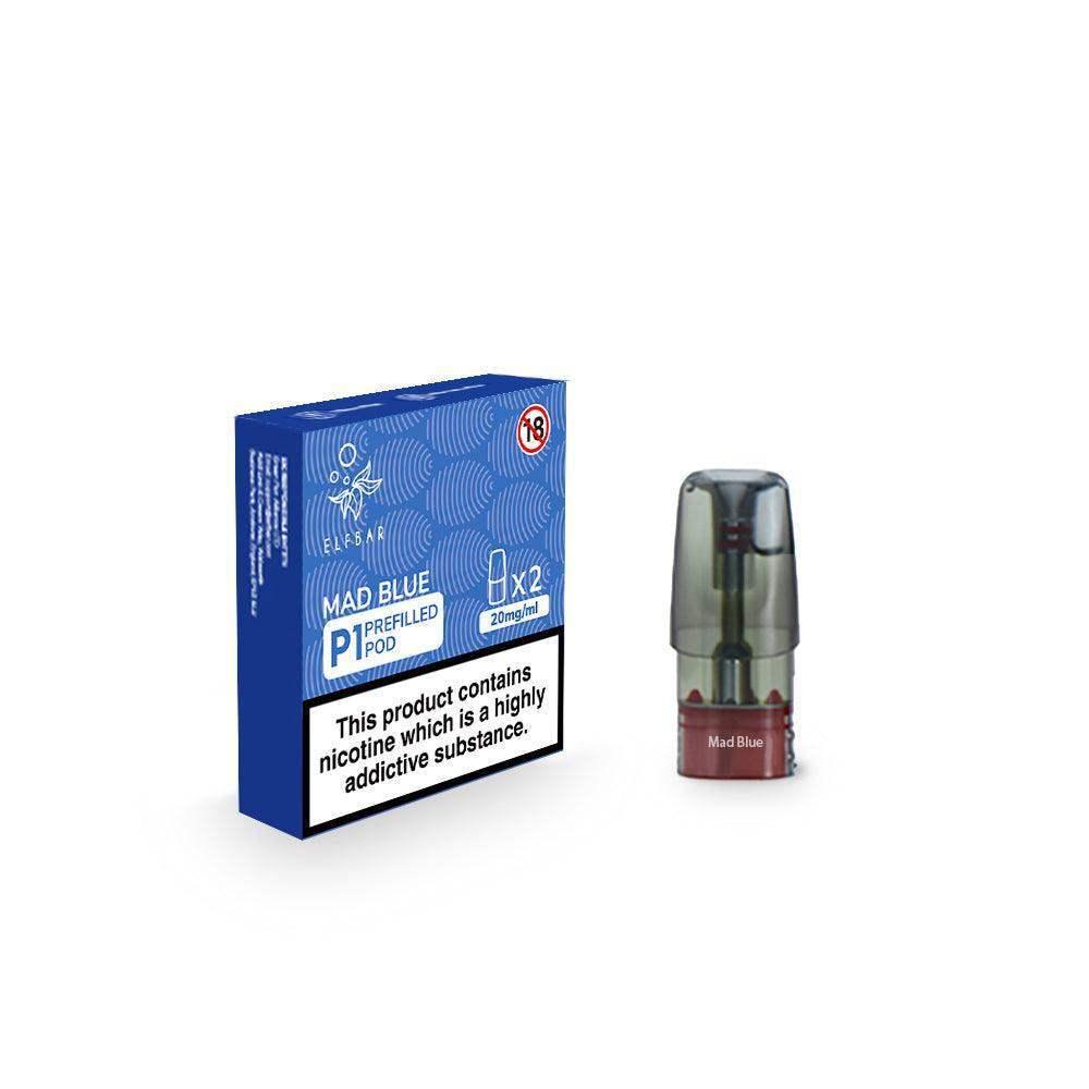 ELF BAR MATE 500 P1 PRE-FILLED 4 PACKS - 8 PODS - £20.00 BY ELF BAR - Vapeslough