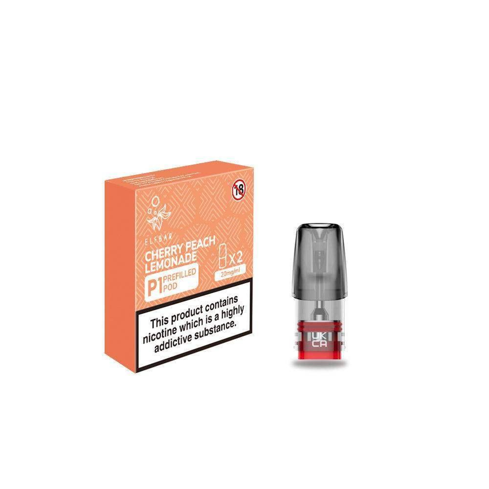ELF BAR MATE 500 P1 PRE-FILLED 4 PACKS - 8 PODS - £20.00 BY ELF BAR - Vapeslough
