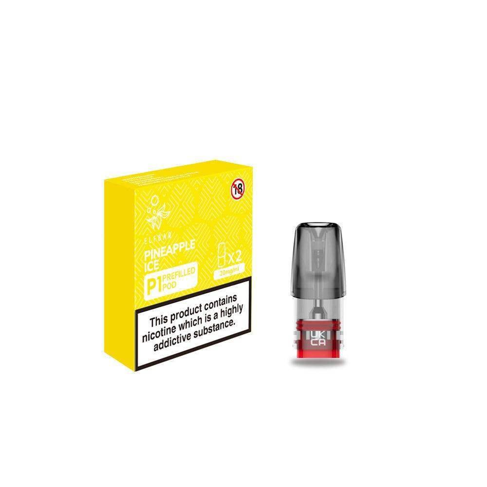 ELF BAR MATE 500 P1 PRE-FILLED 4 PACKS - 8 PODS - £20.00 BY ELF BAR - Vapeslough