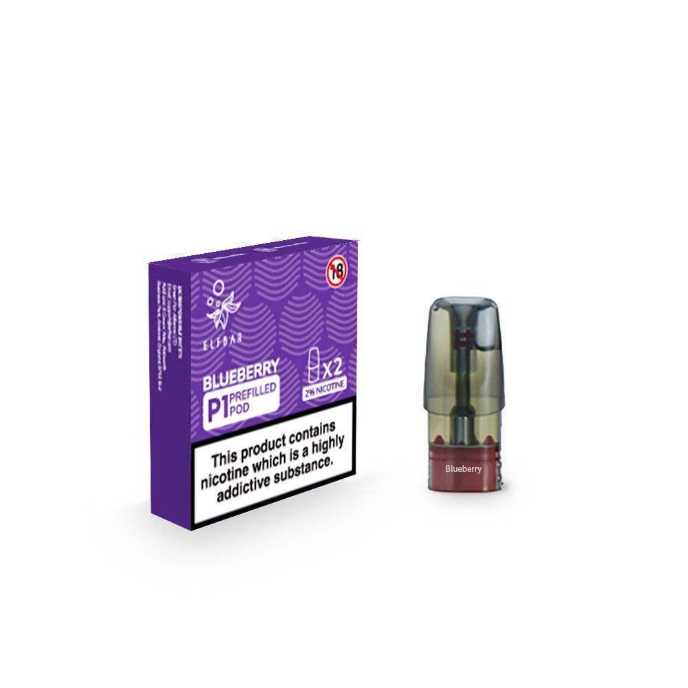 ELF BAR MATE 500 P1 PRE-FILLED 4 PACKS - 8 PODS - £20.00 BY ELF BAR - Vapeslough