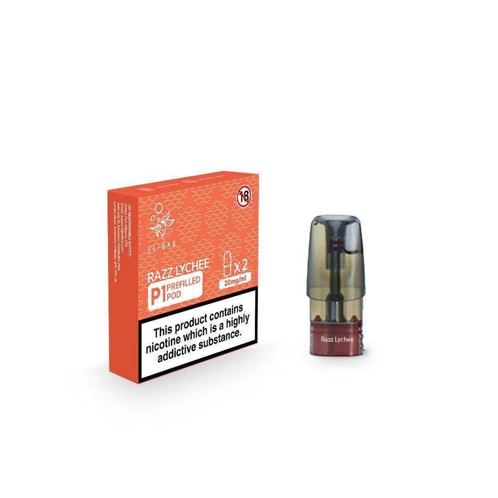 ELF BAR MATE 500 POD SYSTEM BATTERY + 8 PODS P1 PREFILLED POD - £25.99 BY ELF BAR - Vapeslough