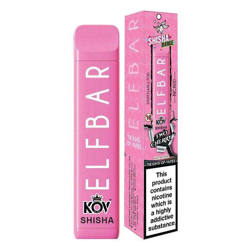 ELF BAR NC600 SHISHA RANGE DISPOSABLE POD DEVICE - 20MG - 600 PUFFS - Vapeslough