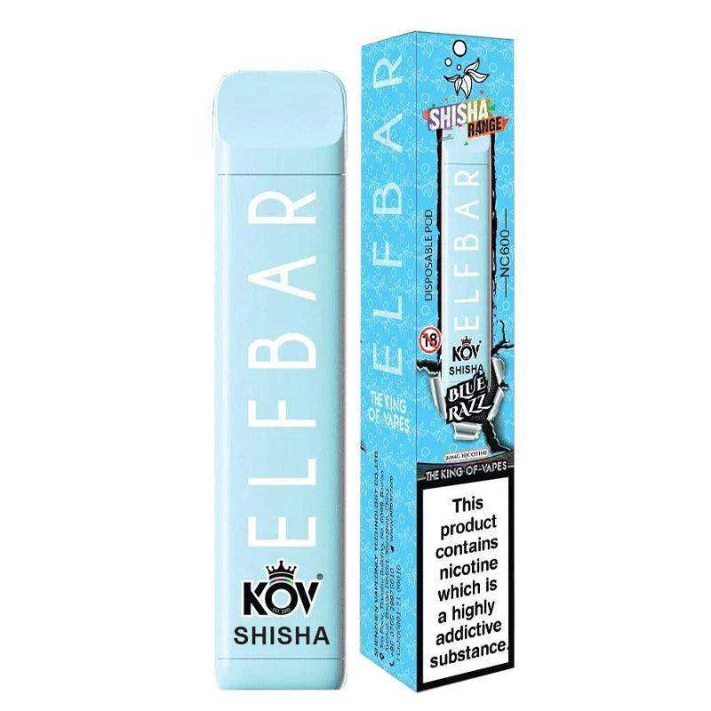 ELF BAR NC600 SHISHA RANGE DISPOSABLE POD DEVICE - 20MG - 600 PUFFS - Vapeslough