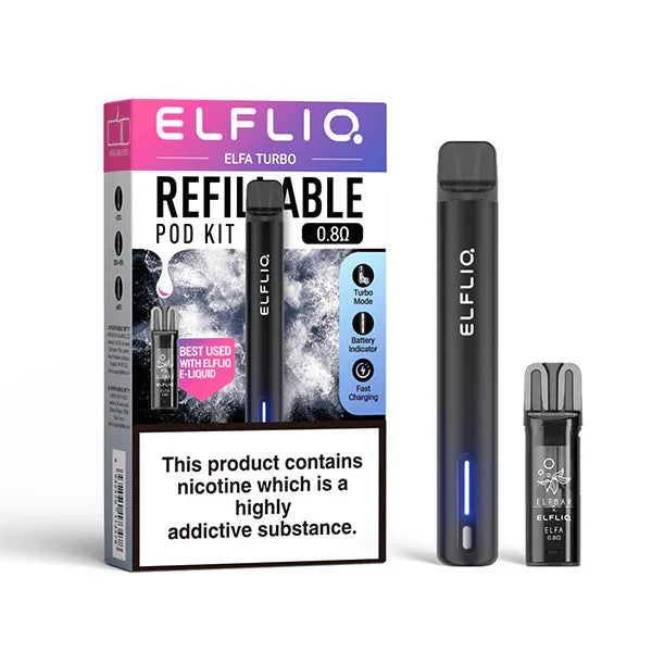ELFA TURBO VAPE POD KIT - Vapeslough