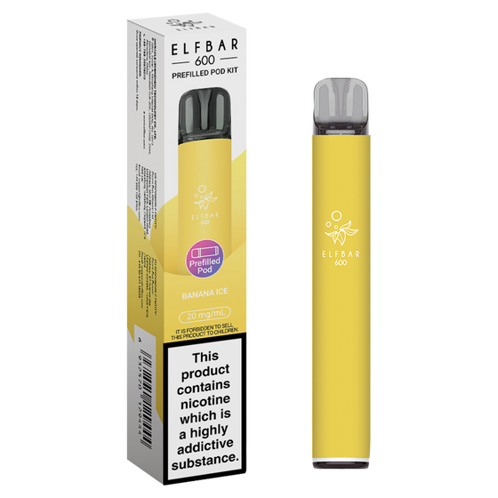 BANANA ICE - ELFBAR 600 PREFILLED POD KIT