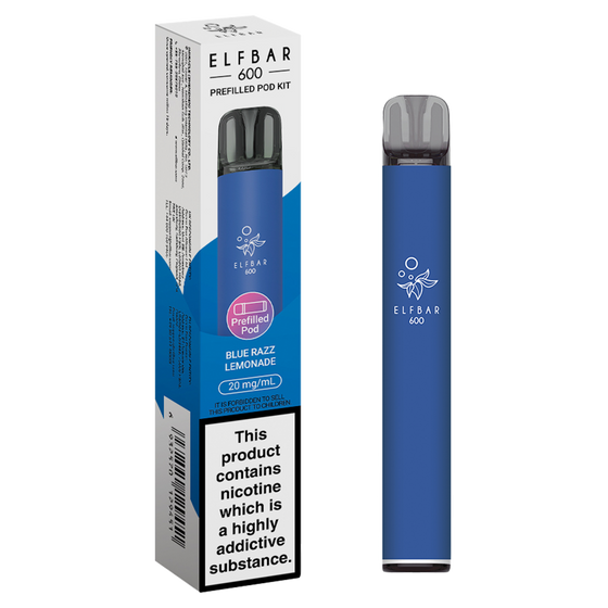 BLUE RAZZ LEMONADE - ELFBAR 600 PREFILLED POD KIT