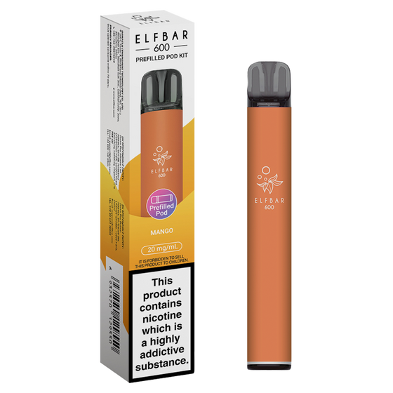 MANGO - ELFBAR 600 PREFILLED POD KIT