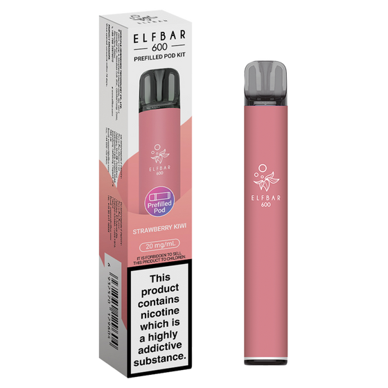 STRAWBERRY KIWI - ELFBAR 600 PREFILLED POD KIT