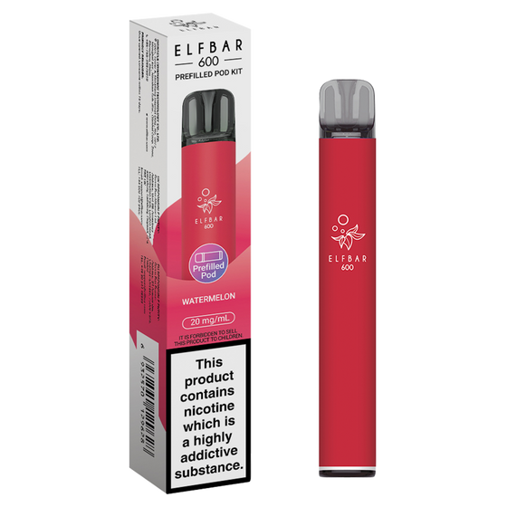 WATERMELON - ELFBAR 600 PREFILLED POD KIT