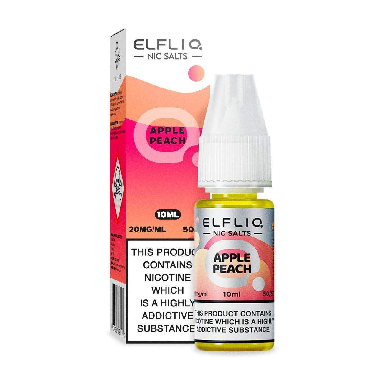 ELFLIQ: THE OFFICIAL ELF BAR LIQUID - 10ML E-LIQUID NICOTINE SALT - £2.99 - Vapeslough