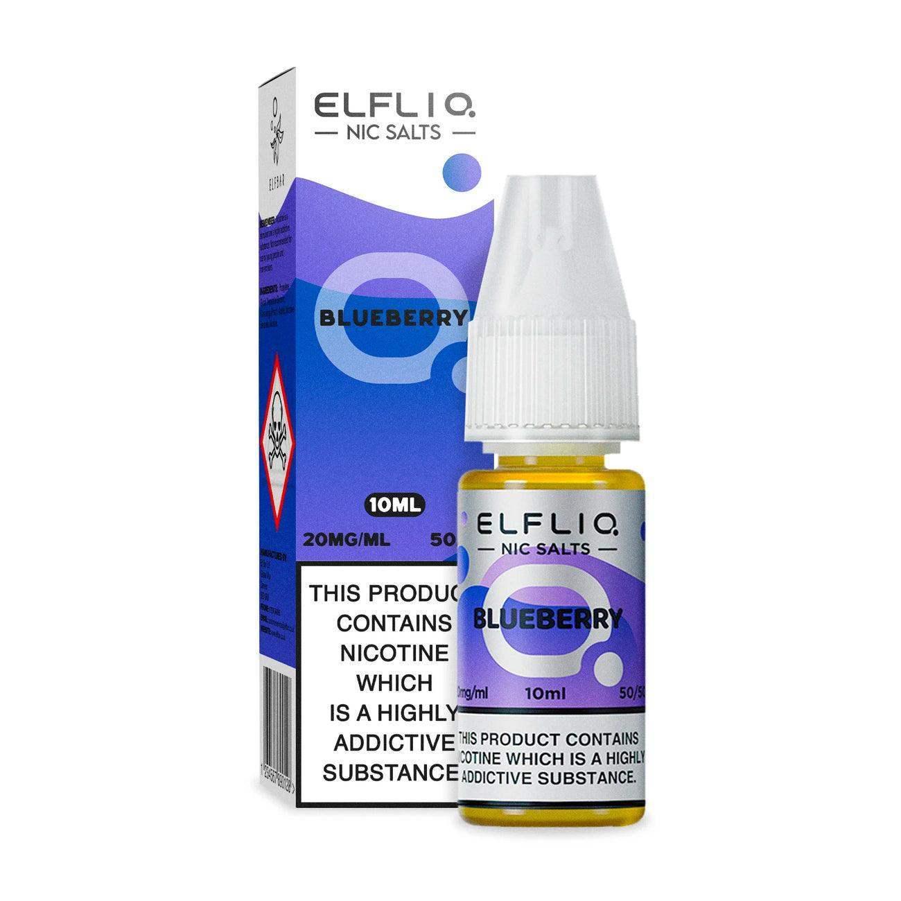 ELFLIQ: THE OFFICIAL ELF BAR LIQUID - 10ML E-LIQUID NICOTINE SALT - £2.99 - Vapeslough