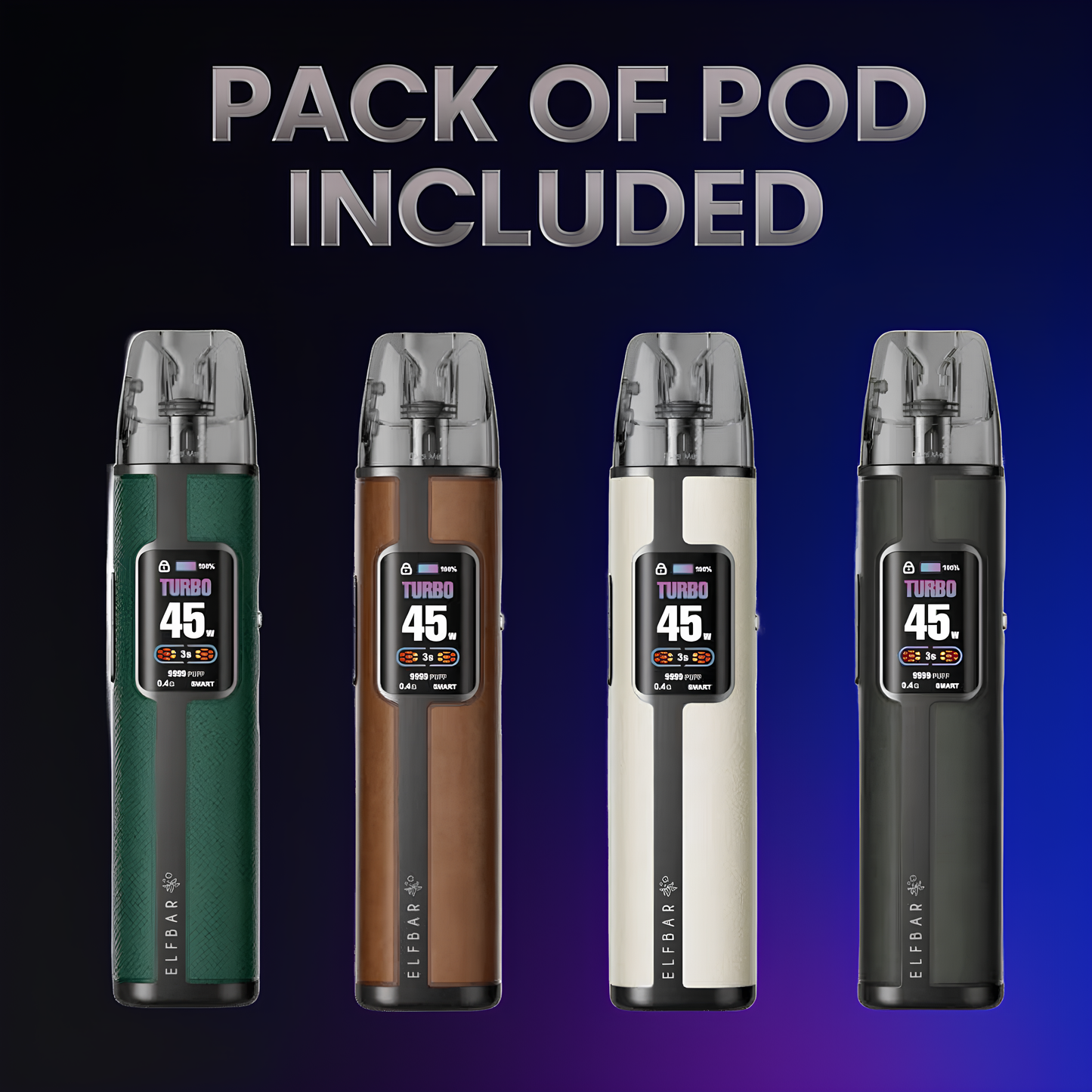ELF BAR ELFX PRO CLASSIC POD SYSTEM KIT - 1200MAH