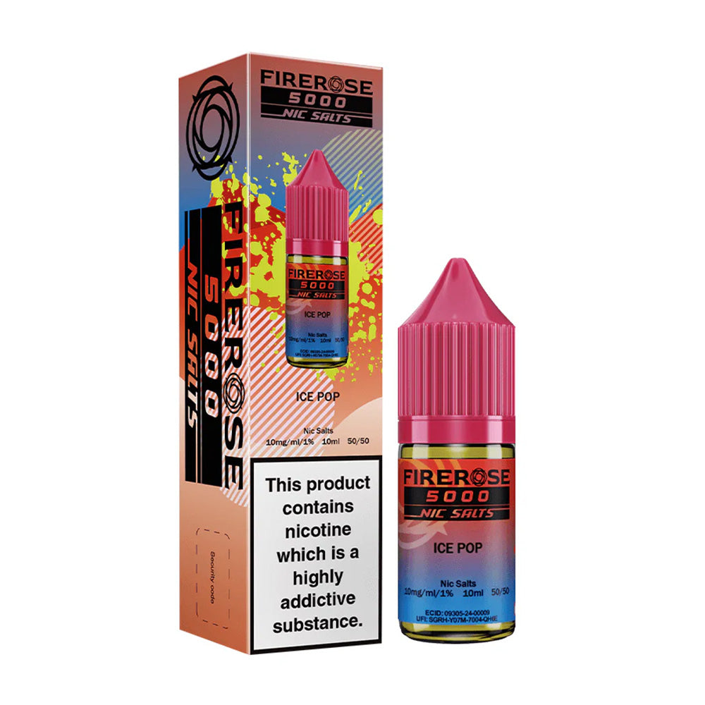 ICE POP - FIREROSE 5000 - 10ML NIC SALT BY ELUX LEGEND 10MG(1%) | 20MG(2%)