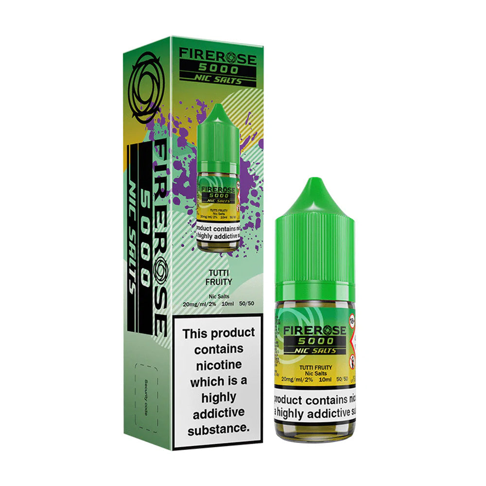 TUTTI FRUITY - FIREROSE 5000 - 10ML NIC SALT BY ELUX LEGEND 10MG(1%) | 20MG(2%)