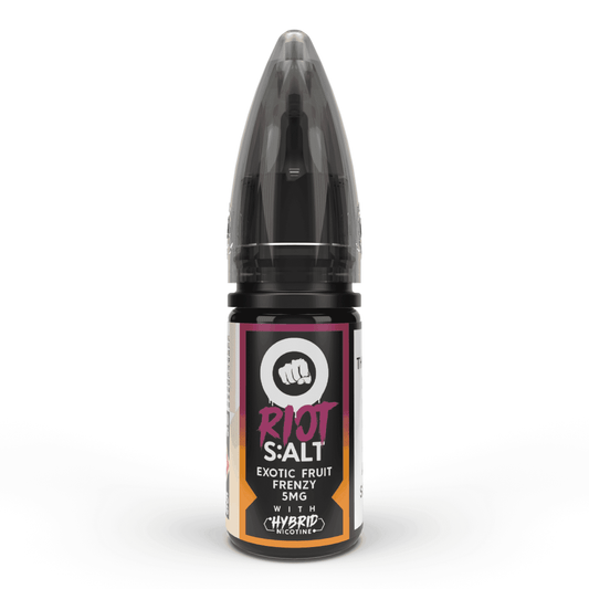 EXOTIC FRUIT FRENZY 10ML NIC SALT E-LIQUID - 5MG | 10MG | 20MG BY RIOT SQUAD - Vapeslough