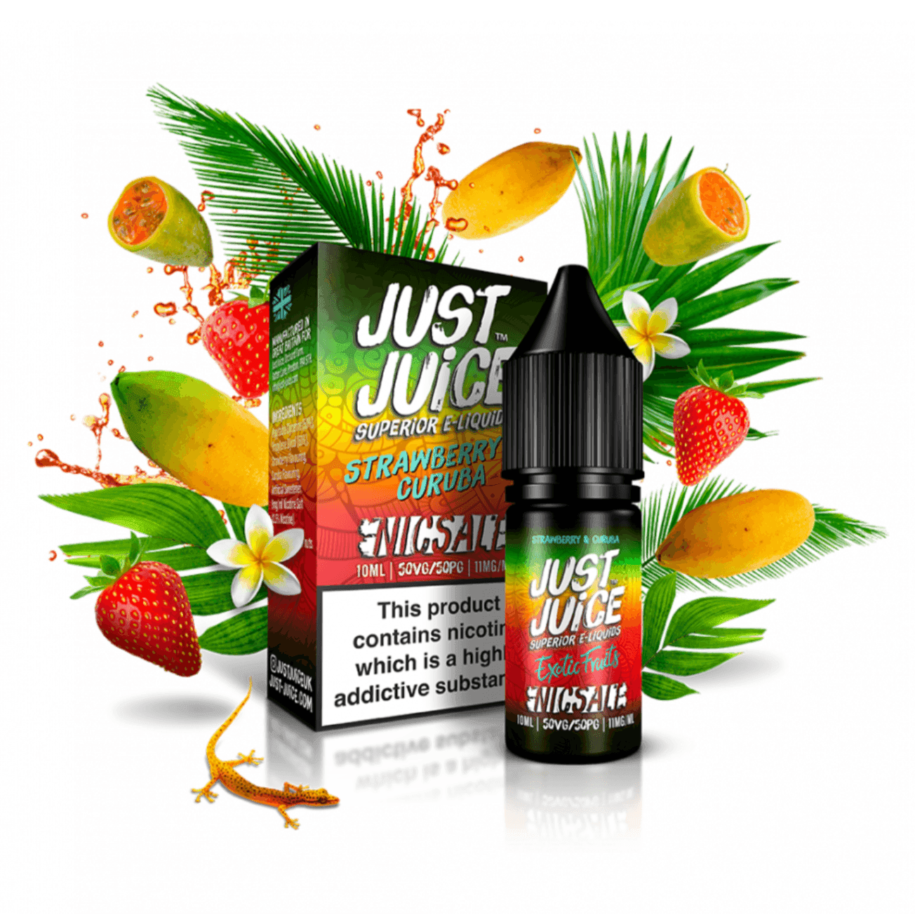 EXOTIC FRUITS 10ML NIC SALT - 10MG|20MG BY JUST JUICE - Vapeslough