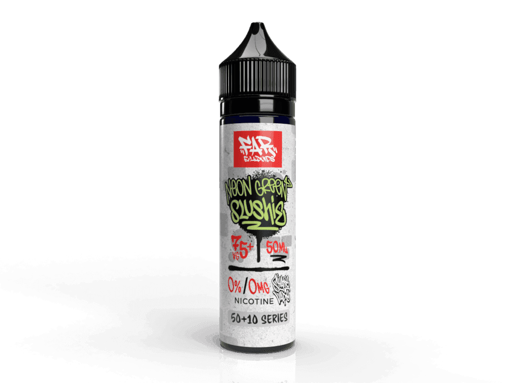 FAR NEON GREEN SLUSHIE 50ML SHORT FILL BY ELEMENT E-LIQUID - Vapeslough