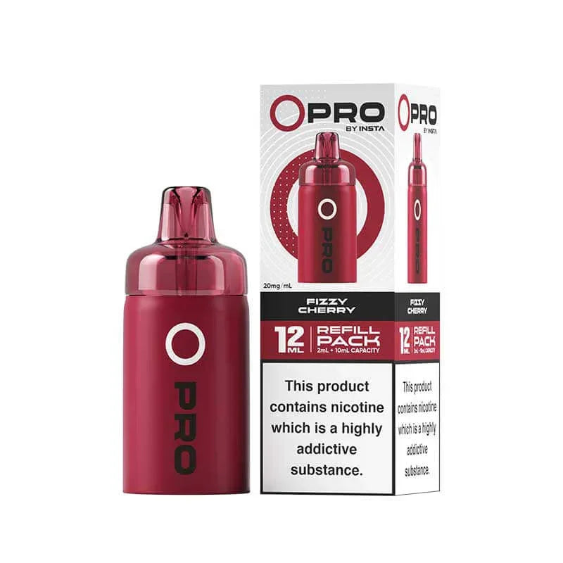 Fizzy Cherry Insta O Pro Prefilled Vape Pod + Refill - Vapeslough
