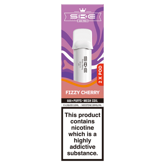 FIZZY CHERRY SKE 600 PRO PODS (PACK OF 2) - Vapeslough