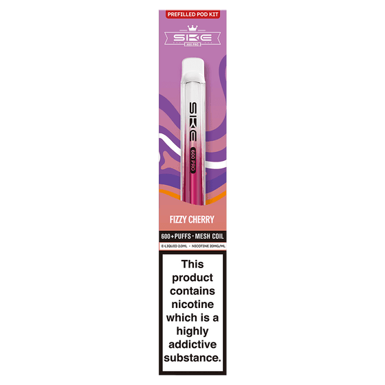 FIZZY CHERRY - SKE 600 PRO PREFILLED POD KIT - Vapeslough