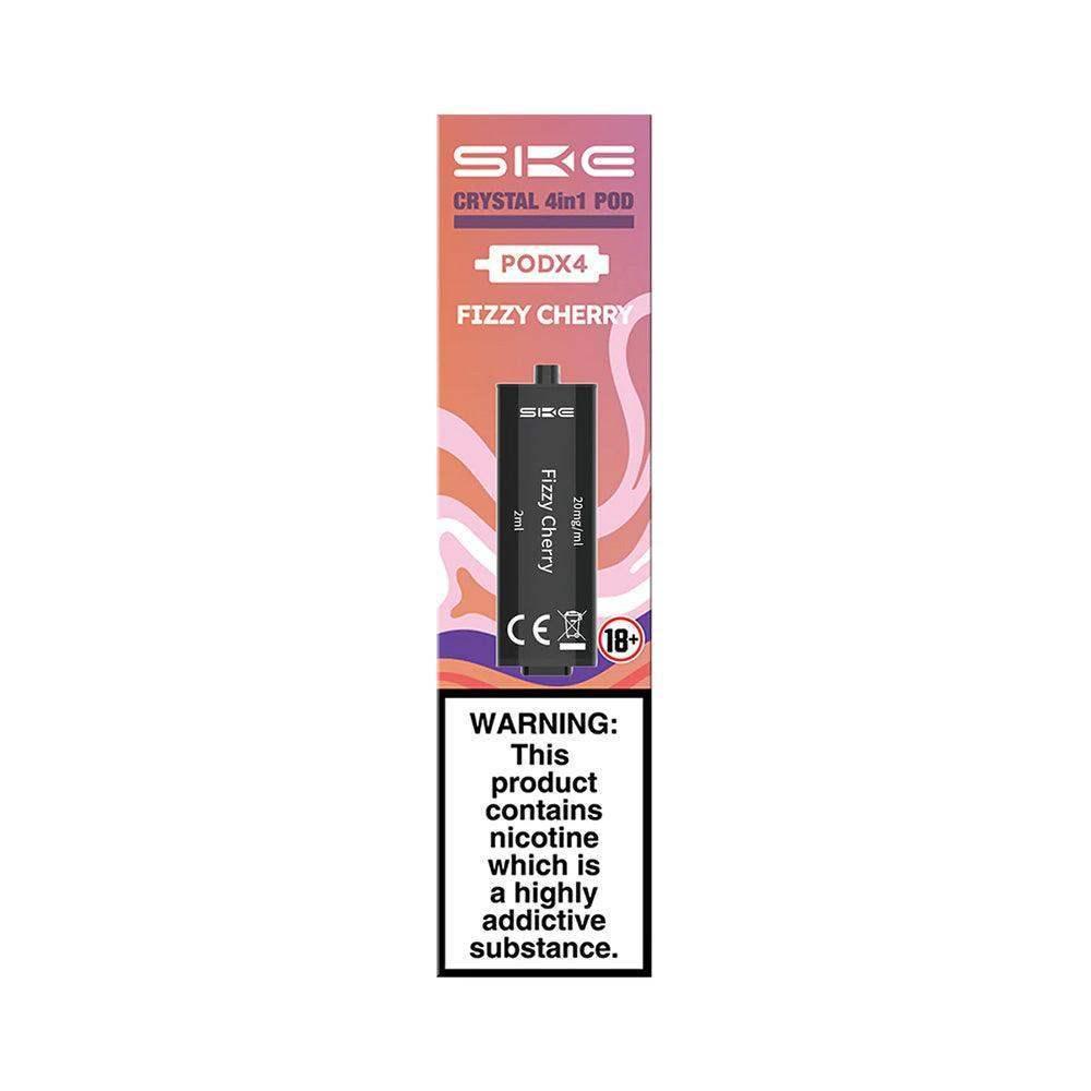 FIZZY CHERRY - SKE CRYSTAL 4IN1 PODS - PACK OF 4 - Vapeslough