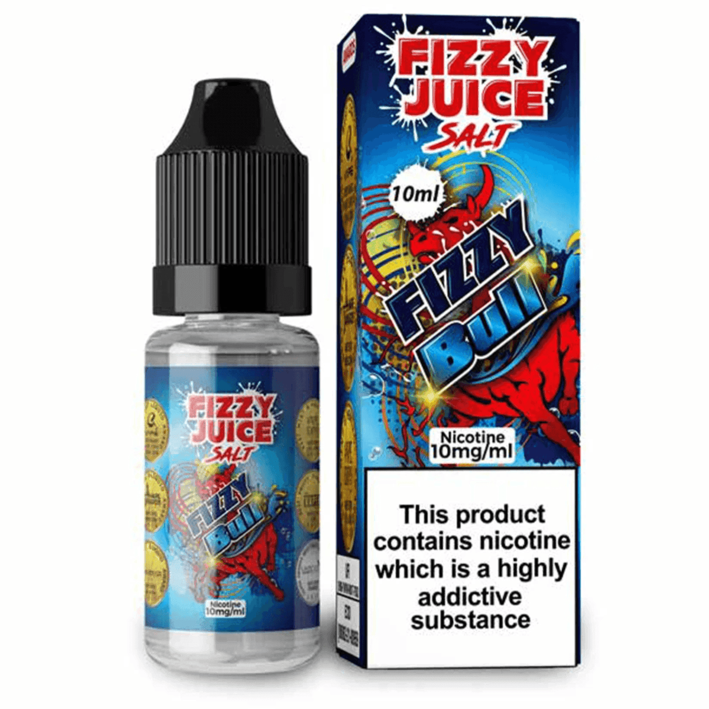 FIZZY JUICE SALT 10ML NIC SALT - 10MG|20MG BY FIZZY JUICE - Vapeslough