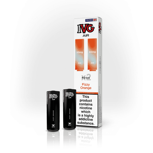 FIZZY ORANGE IVG AIR 4IN1 PODS - Vapeslough