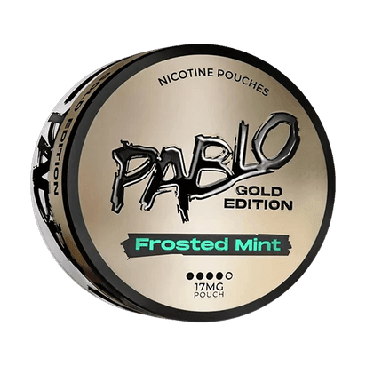 FROSTED MINT - PABLO GOLD EDITION NICOTINE POUCHES - 20PCS - 17MG - Vapeslough