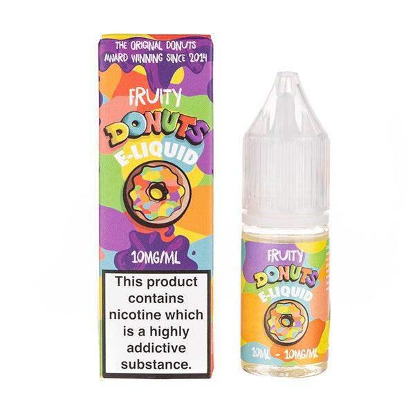 FRUITY DONUTS 10ML NIC SALT E-LIQUID BY DONUTS - Vapeslough