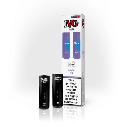GRAPE ICE IVG AIR 4IN1 PODS - Vapeslough