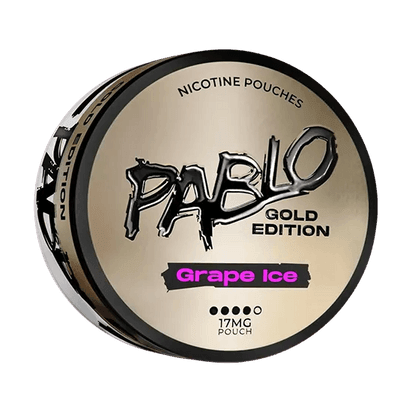GRAPE ICE - PABLO GOLD EDITION NICOTINE POUCHES - 20PCS - 17MG - Vapeslough