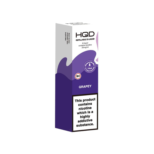 GRAPEY 10ML E LIQUID NICOTINE SALT BY HQD - Vapeslough