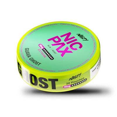 GUAVA GHOST NIC PAX NICOTINE POUCHES - 20PCS - 16MG | 30MG - Vapeslough