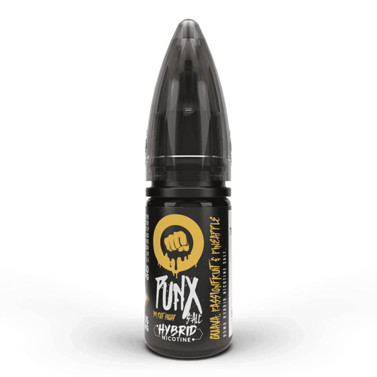 GUAVA, PASSIONFRUIT & PINEAPPLE - PUNX BY RIOT - 10ML NIC SALT E-LIQUID - 5MG | 10MG | 20MG BY RIOT SQUAD - Vapeslough