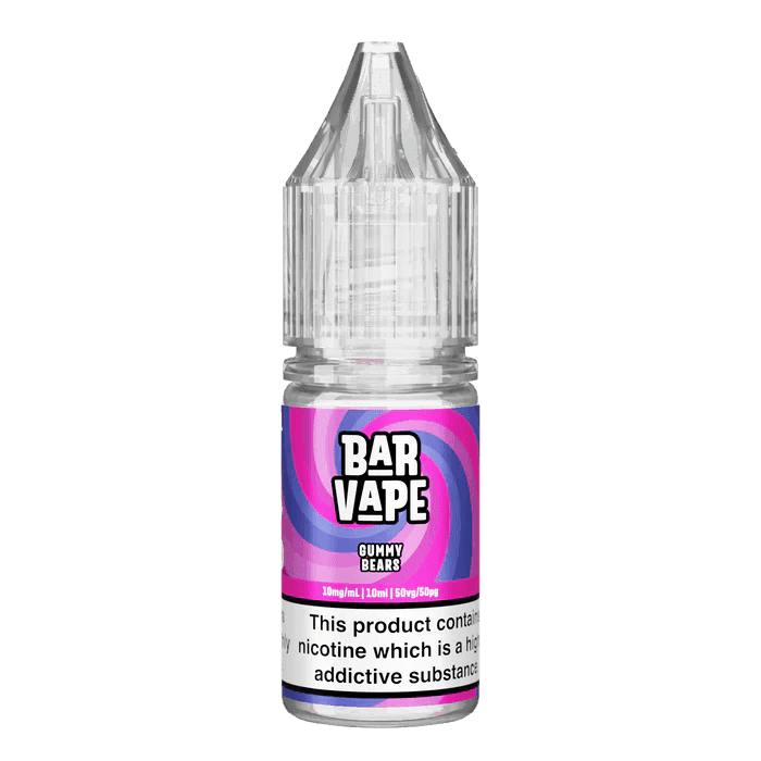 GUMMY BEARS - 10ML NIC SALT E-LIQUID - 10MG | 20MG BY BAR VAPE - Vapeslough