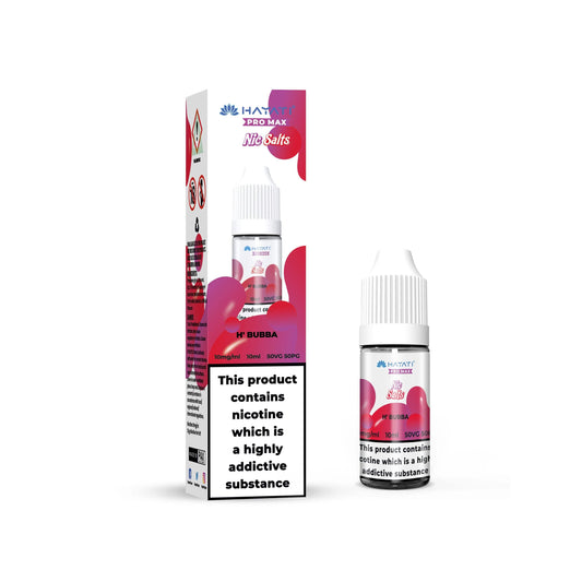 H' BUBBA 10ML NIC SALT BY HAYATI PRO MAX 10MG(1%) | 20MG(2%) - Vapeslough