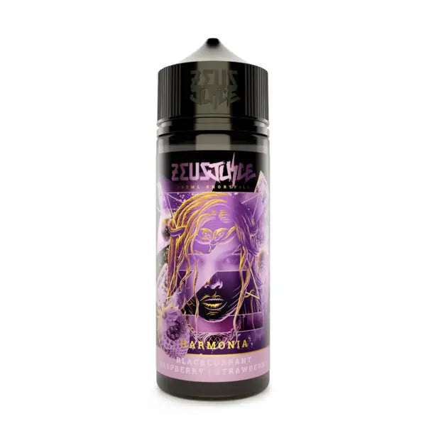 HARMONIA 100ML SHORT FILL E-LIQUID BY ZEUS JUICE