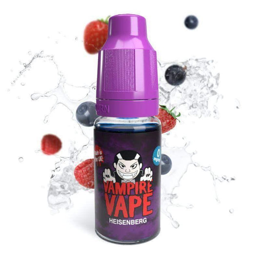 HEISENBERG 10ML E-LIQUID BY VAMPIRE VAPE - 3MG|6MG|12MG|18MG - Vapeslough