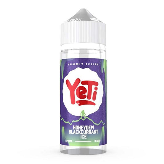 HONEYDEW BLACKCURRANT ICE 100ML SHORT FILL E-LIQUID BY YETI SUMMIT SERIES - Vapeslough